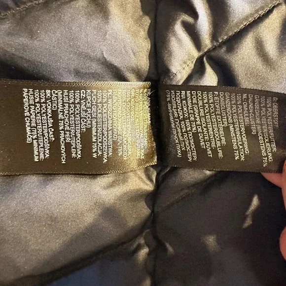 The North Face Women's Flare Down Jacket Urban Navy Floral Print Sz SP $160 - Picture 15 of 15